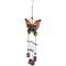 24" Purple & Bronze Butterfly Outdoor Garden Windchime